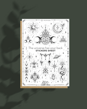 The Universe Has Your Back (Sticker Sheet)